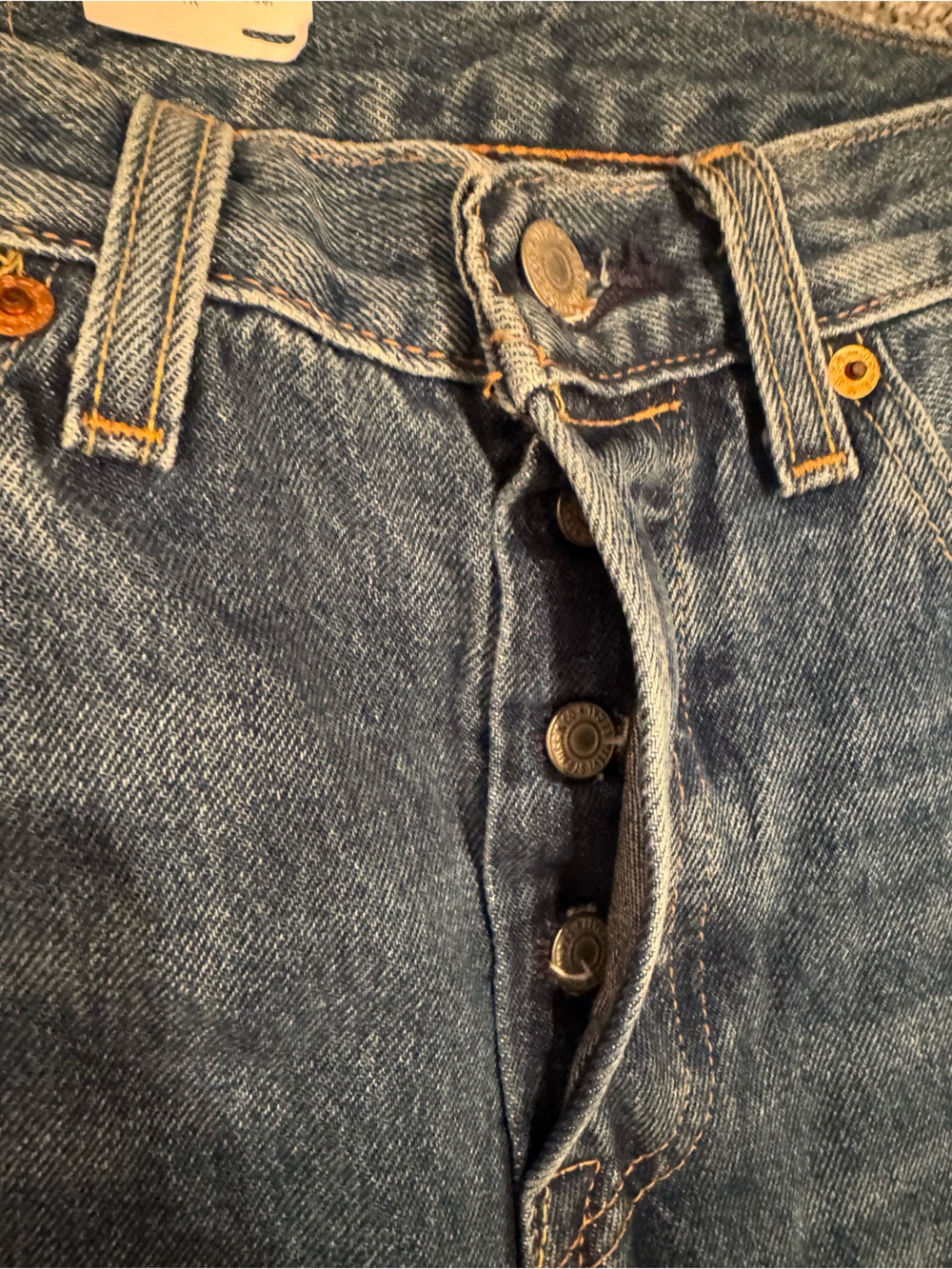 👖LEVI’S MEN’S DARK WASH SLIM STRAIGHT JEANS👖 - Picture 3 of 9